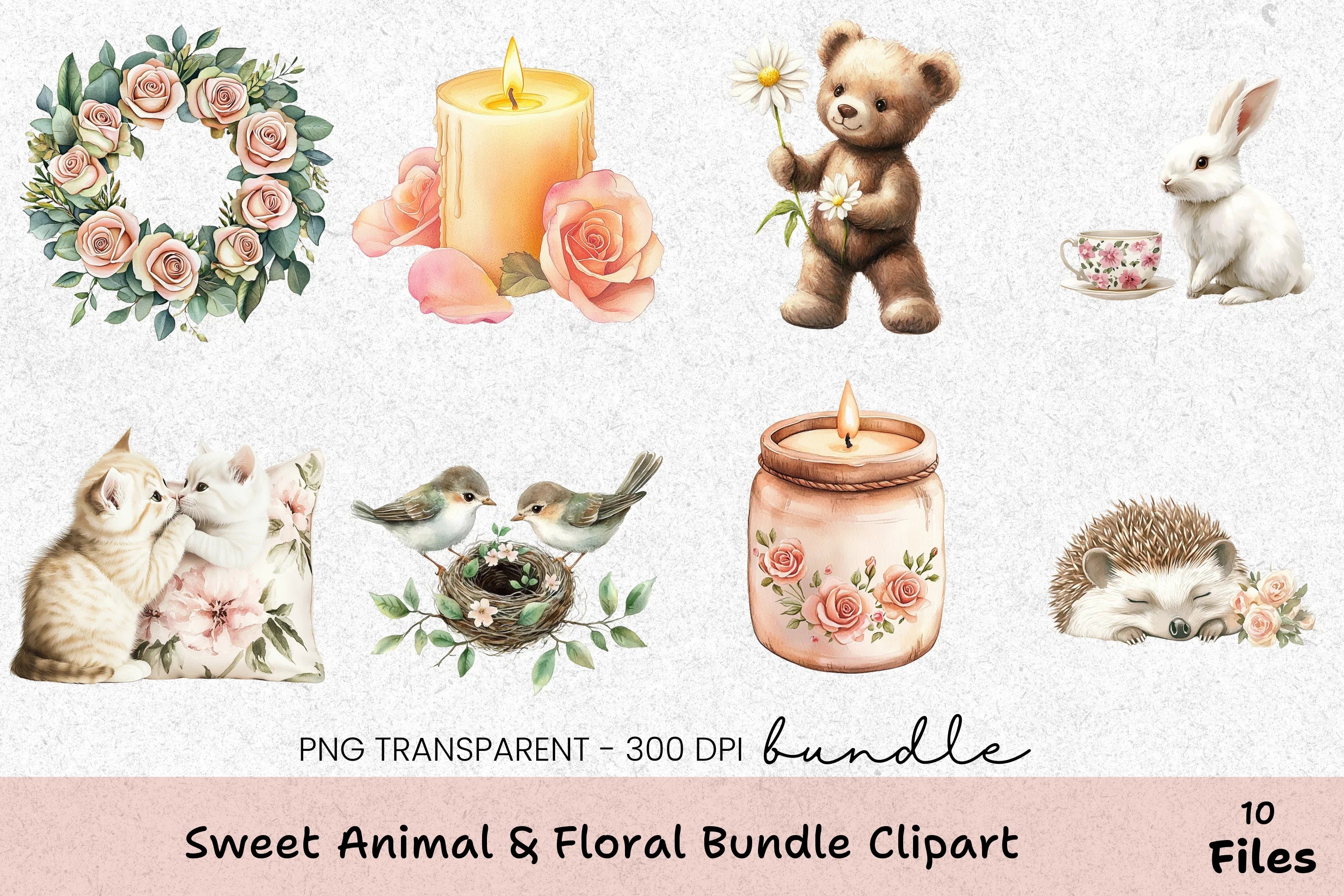 Adorable Valentine's Day Graphics Clipart Bundle - CraftNest - Digital Crafting and Art