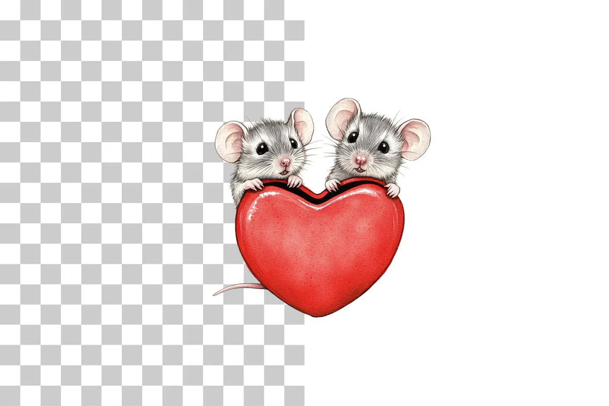 Animal Valentine's Clipart Bundle - CraftNest - Digital Crafting and Art