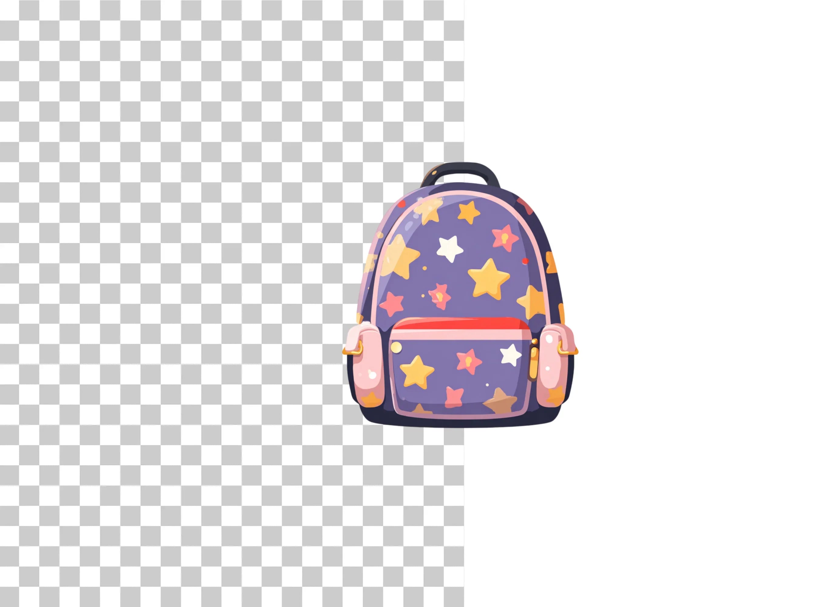 Cute School Bag Clipart Bundle - CraftNest - Digital Crafting and Art