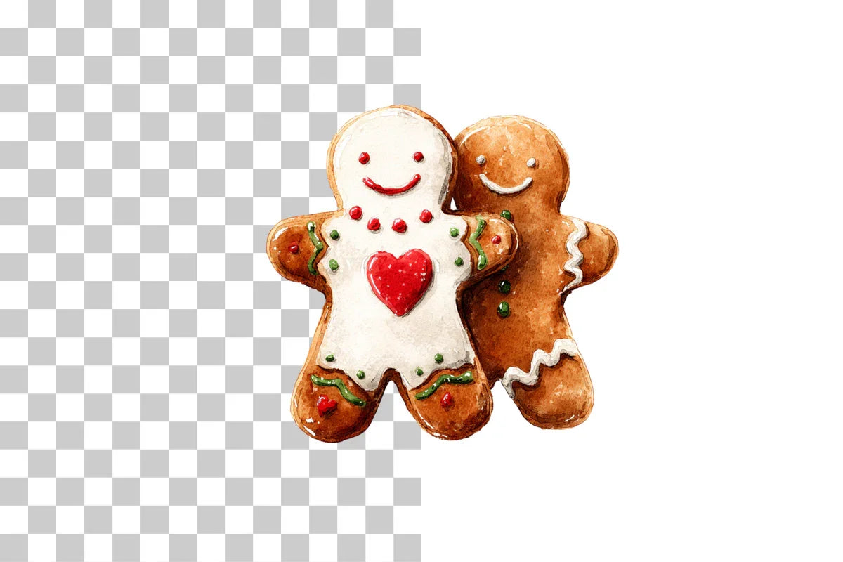 Gingerbread Love Clipart Bundle - CraftNest - Digital Crafting and Art
