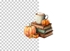 Cozy Book Clipart Bundle - CraftNest - Digital Crafting and Art