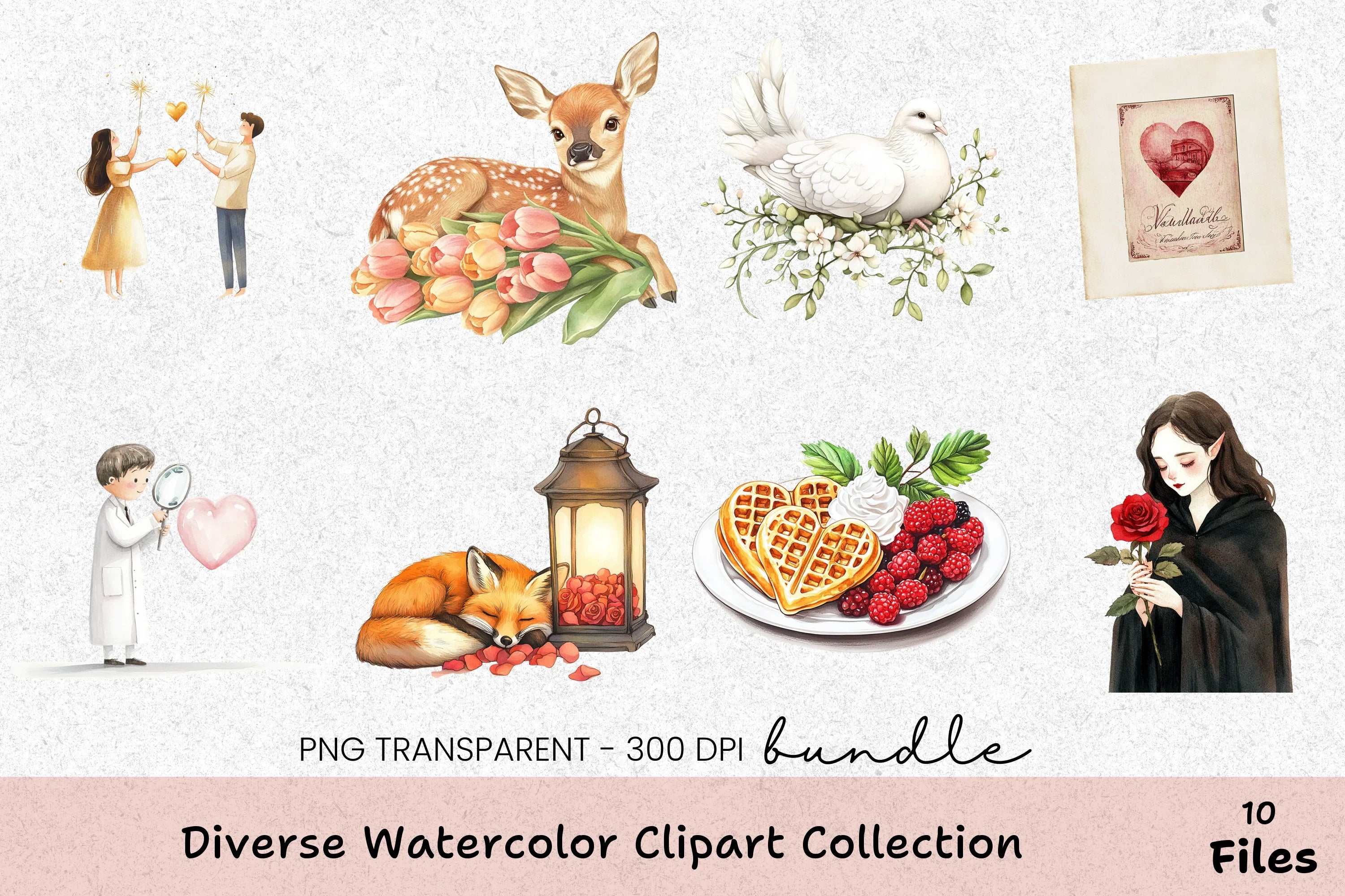 Diverse Clipart Bundle Collection - CraftNest - Digital Crafting and Art