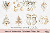 Neutral Christmas Clipart Bundle
