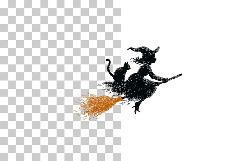 Black-Cat-Halloween-Clipart-Bundle - CraftNest - Digital Crafting and Art