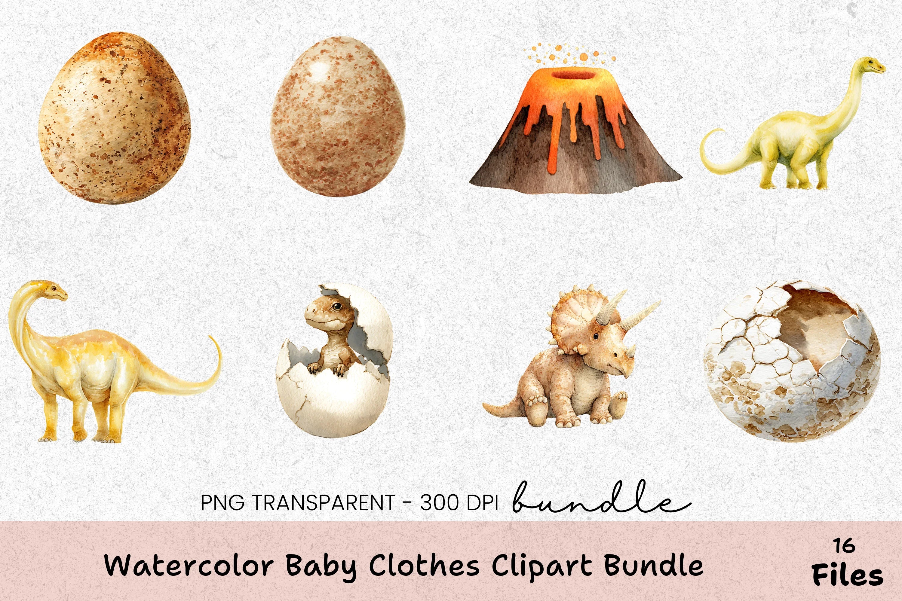 Adorable Baby Clothes Clipart Bundle - CraftNest - Digital Crafting and Art