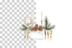 Holiday Dinner Table Clipart Bundle - CraftNest - Digital Crafting and Art