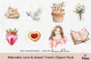 Valentine’s Day Watercolor Clipart Bundle