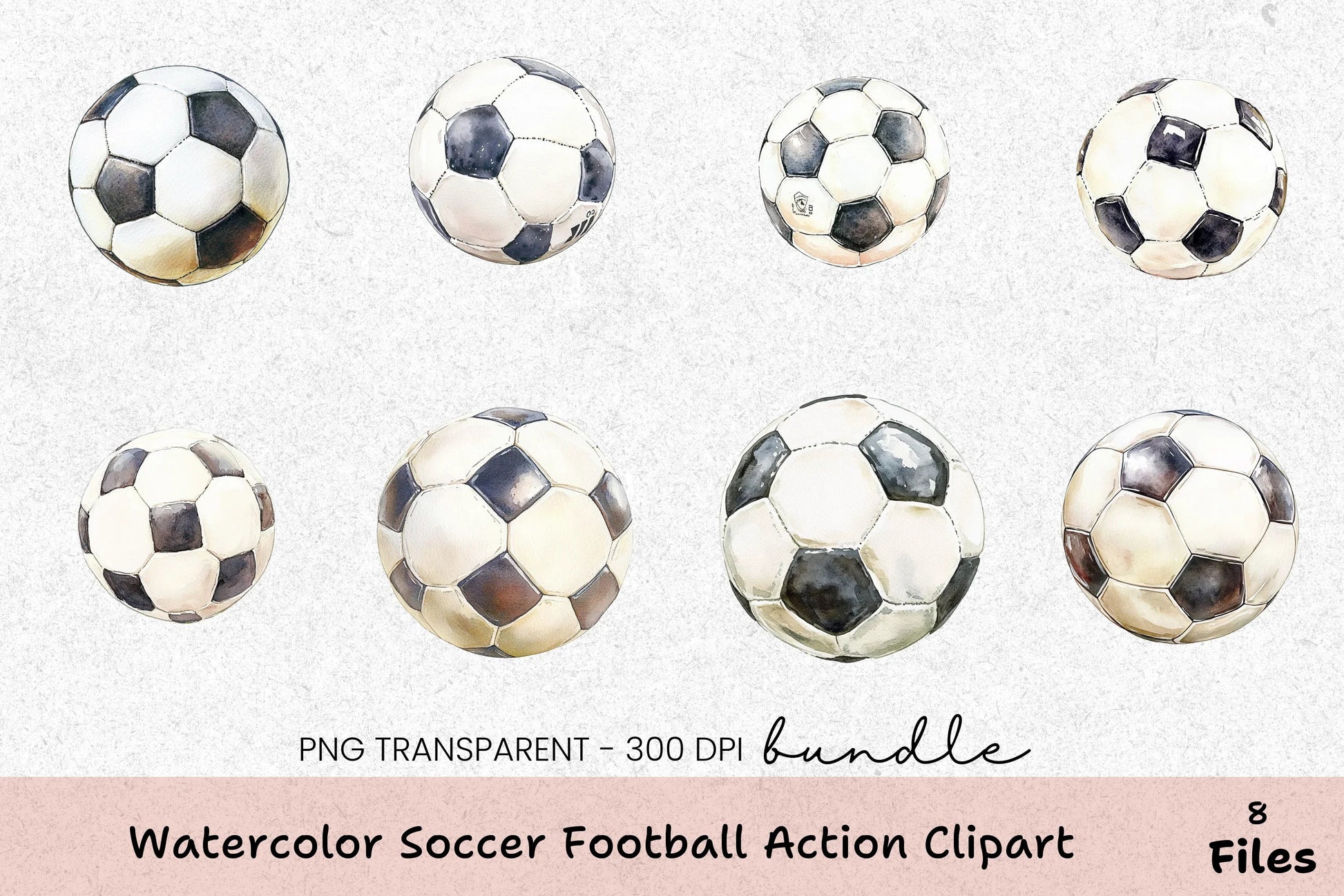 Soccer Football Action Clipart Bundle - CraftNest - Digital Crafting and Art
