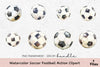 Soccer Football Action Clipart Bundle