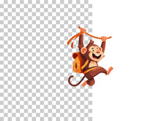 Monkey School Clipart Bundle - CraftNest - Digital Crafting and Art
