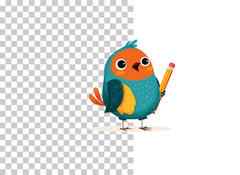 Owl School Elements Clipart Bundle - CraftNest - Digital Crafting and Art