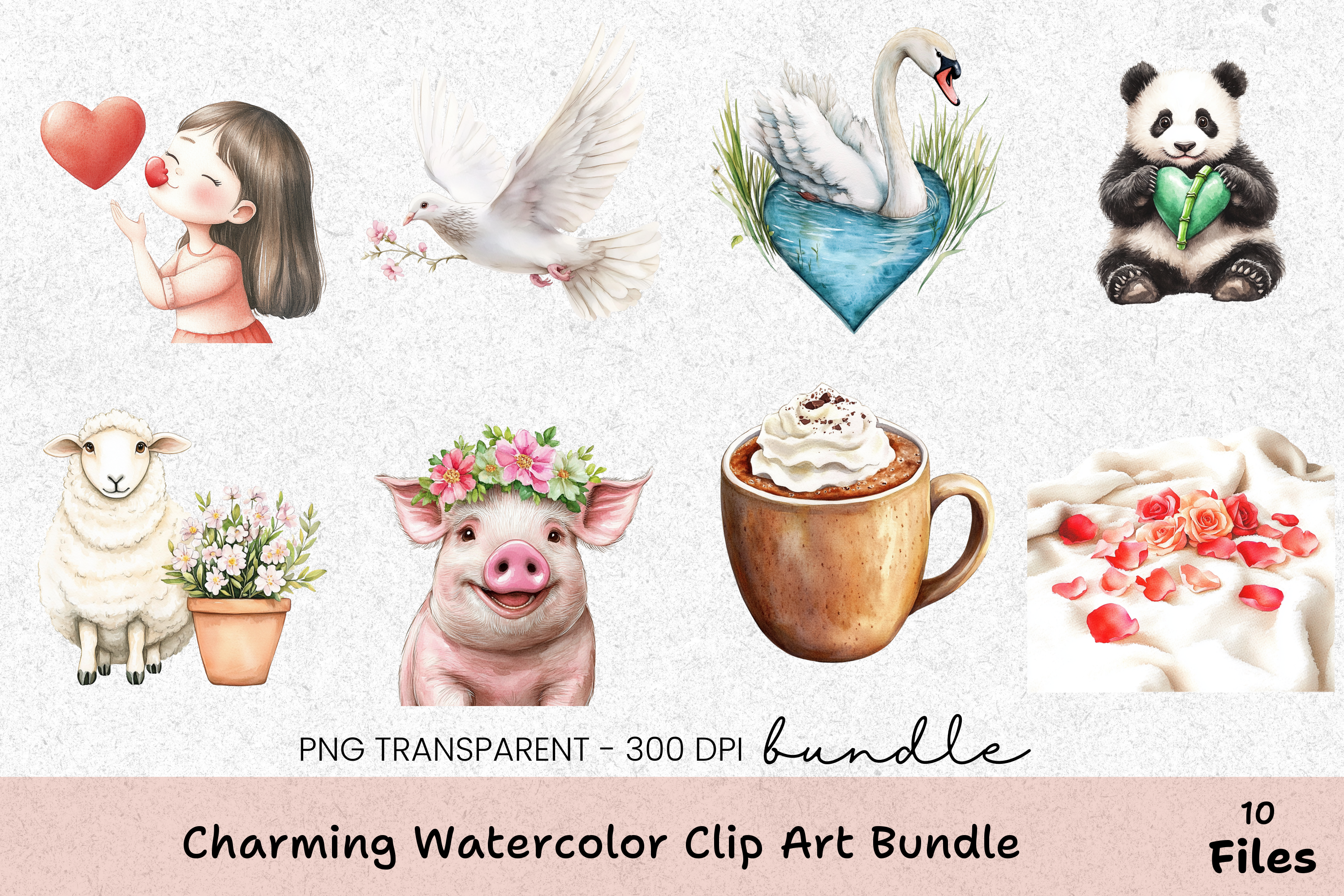 Cozy & Romantic Clipart Bundle