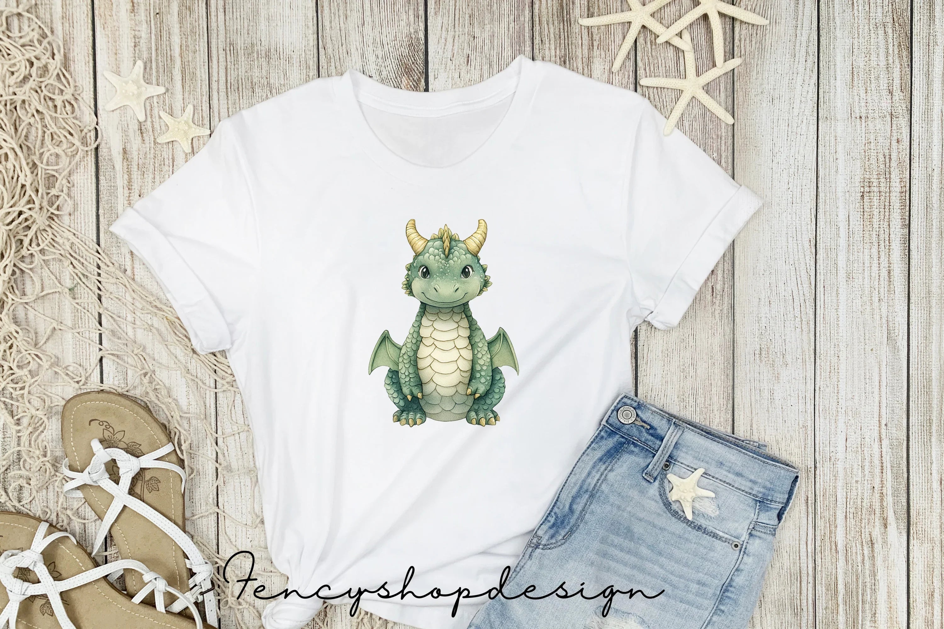 Baby Dragon Clipart Bundle