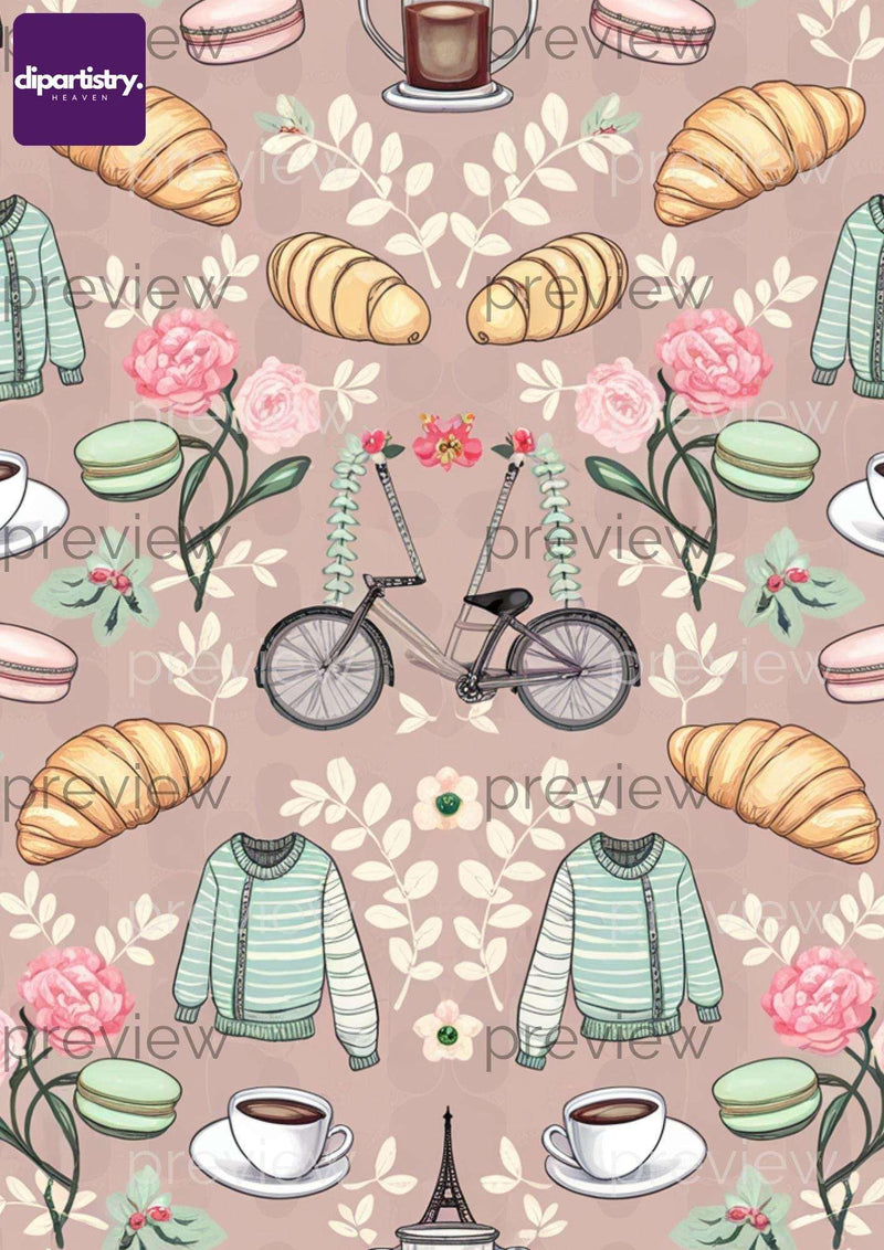 Digital Parisian Texture Clipart - CraftNest - Digital Crafting and Art