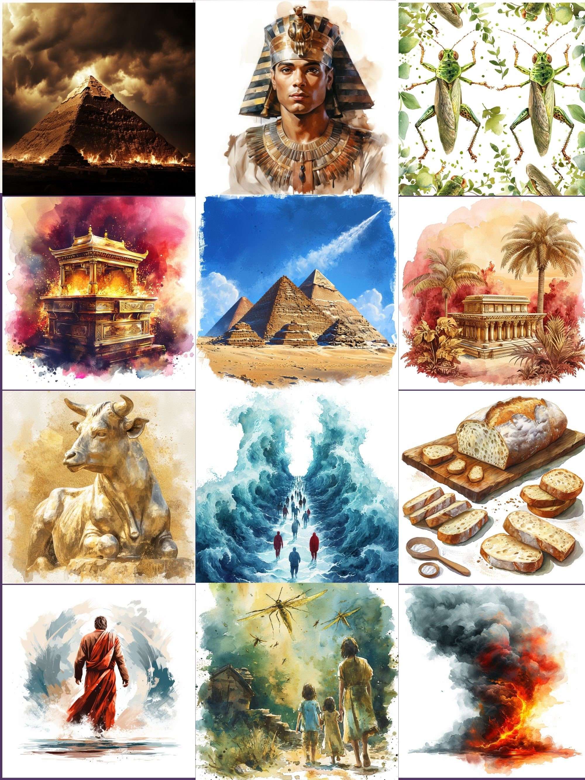 Passover Set Clipart - CraftNest - Digital Crafting and Art