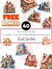 Gingerbread House Fairytale Clipart