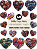 Valentines Hearts Quilling Clipart