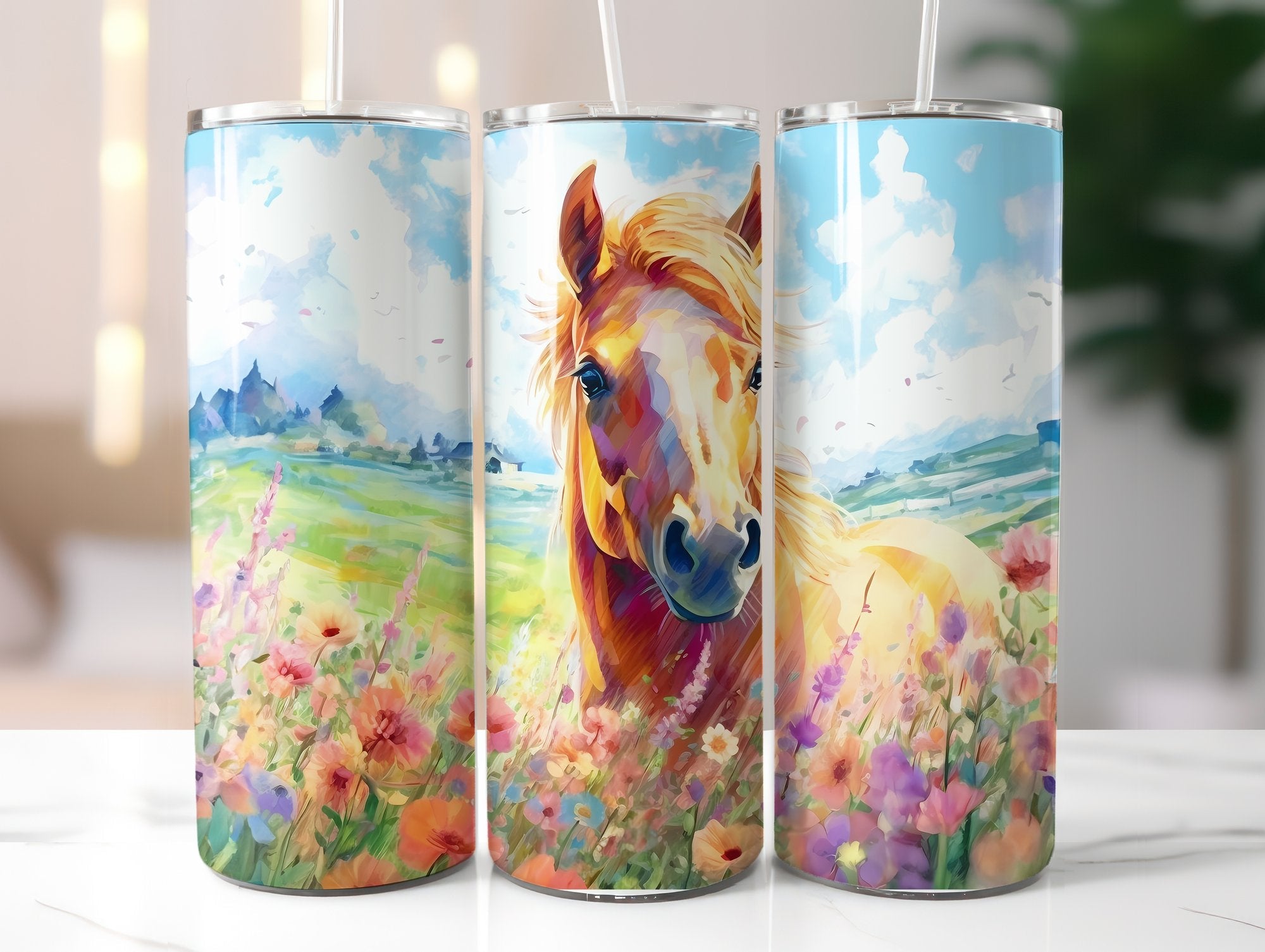 Ponies Tumbler Wrap - CraftNest
