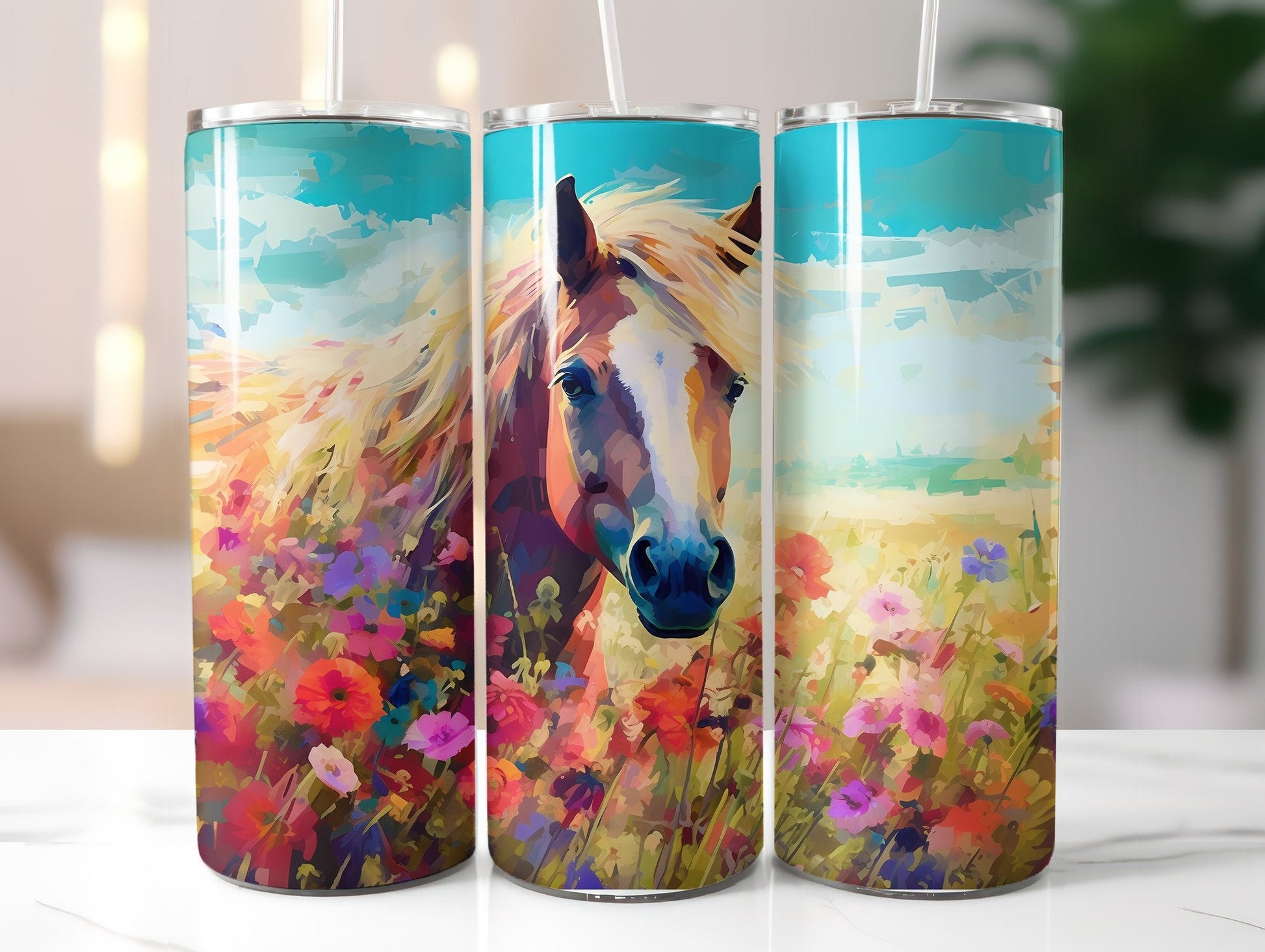 Ponies Tumbler Wrap - CraftNest