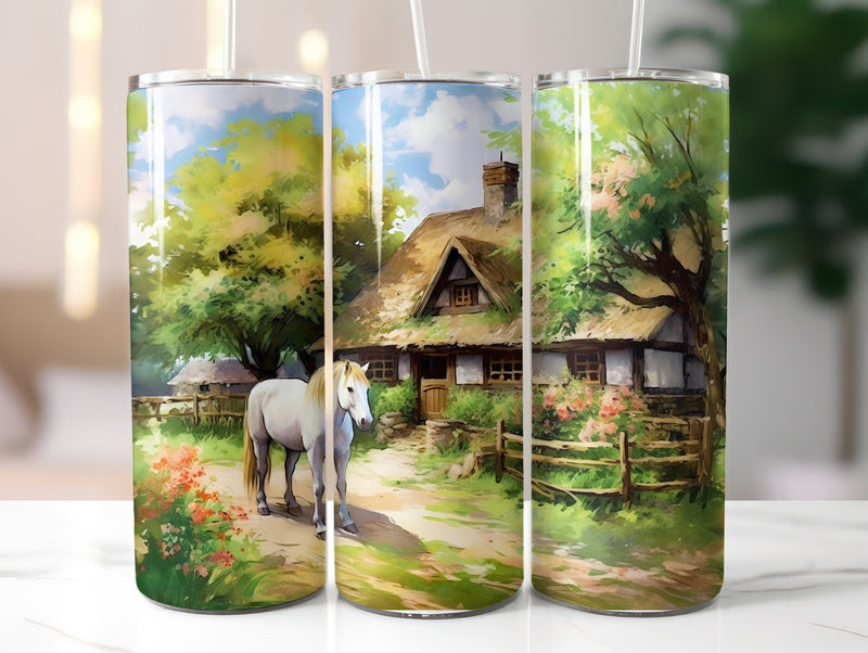 Ponies Tumbler Wrap - CraftNest