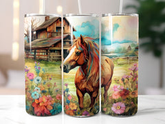 Ponies Tumbler Wrap - CraftNest