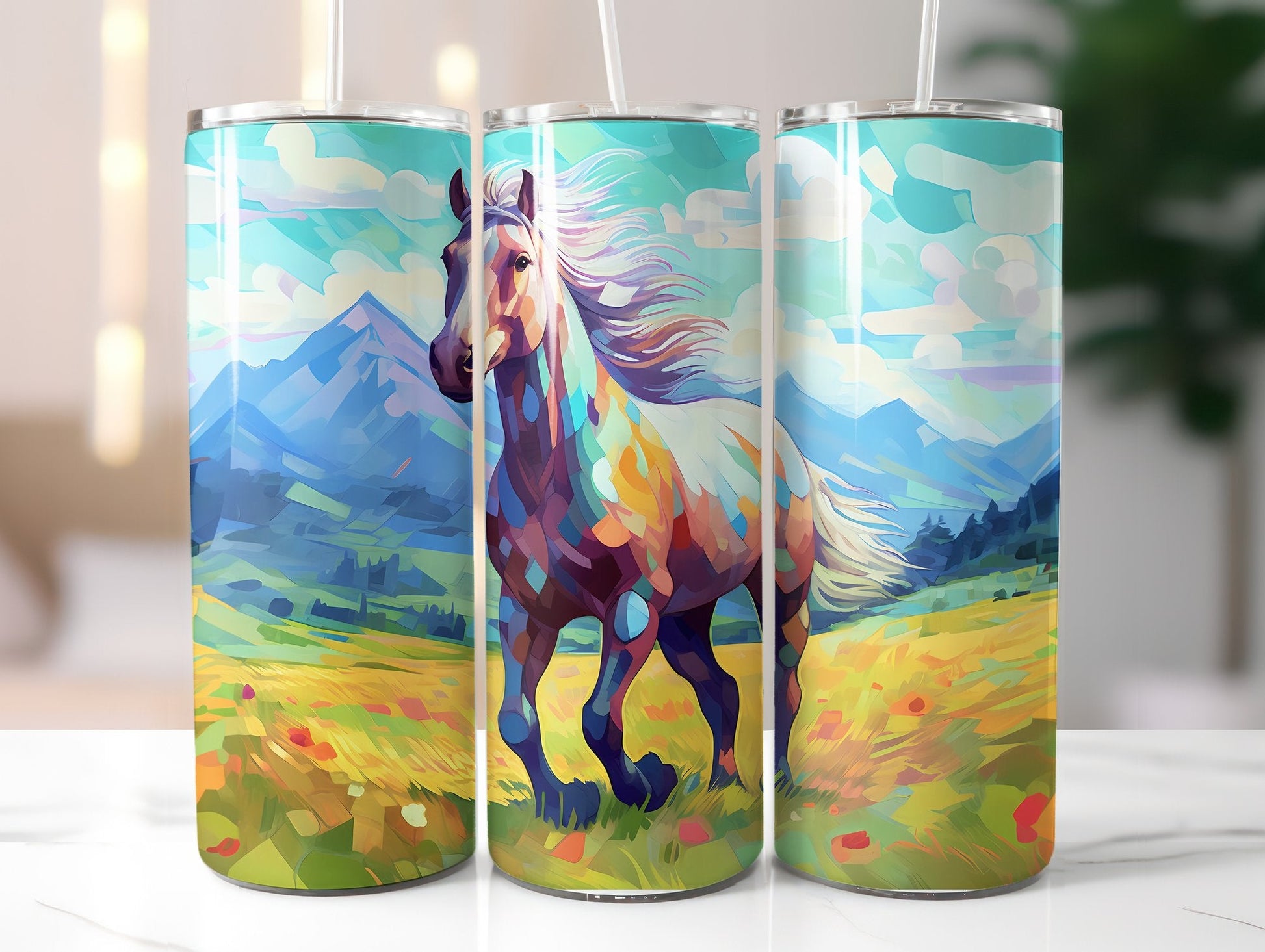 Ponies Tumbler Wrap - CraftNest