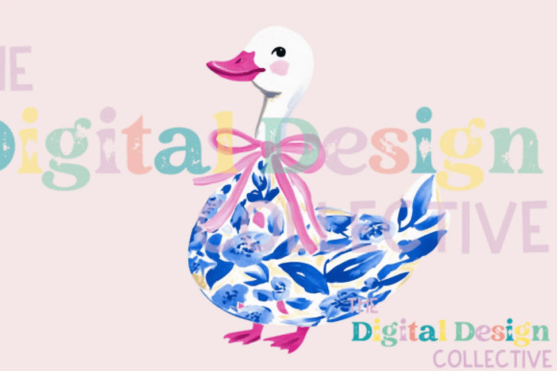 Charming Preppy Farm Duck Clipart Bundle - CraftNest - Digital Crafting and Art