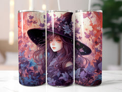 Purple Witches Tumbler Wrap - CraftNest