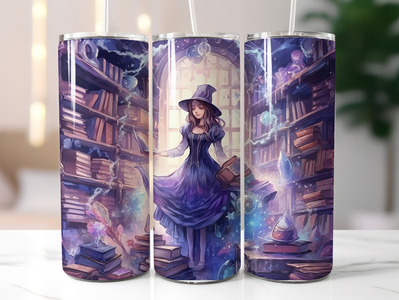 Purple Witches Tumbler Wrap - CraftNest