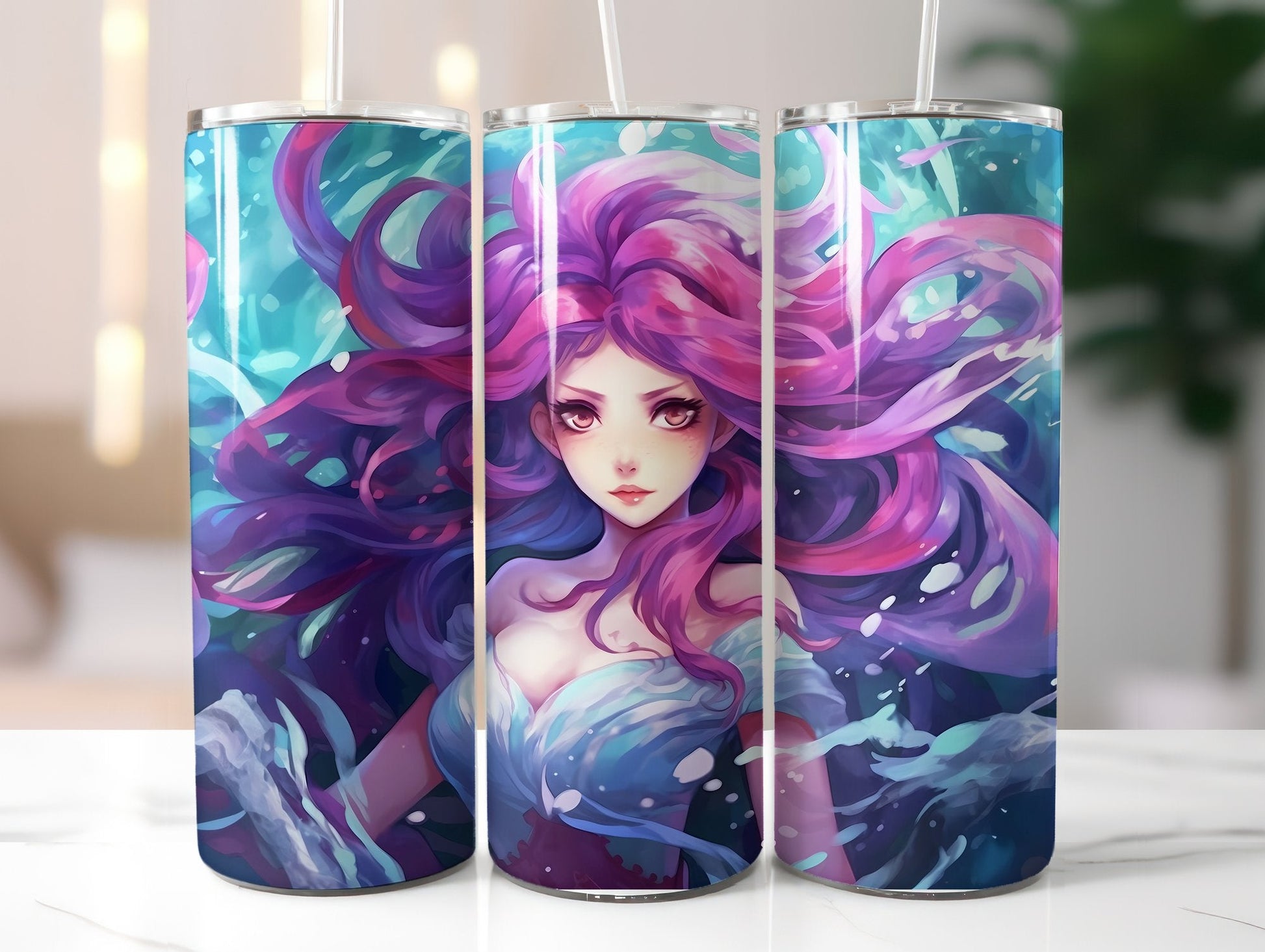 Purple Witches Tumbler Wrap - CraftNest