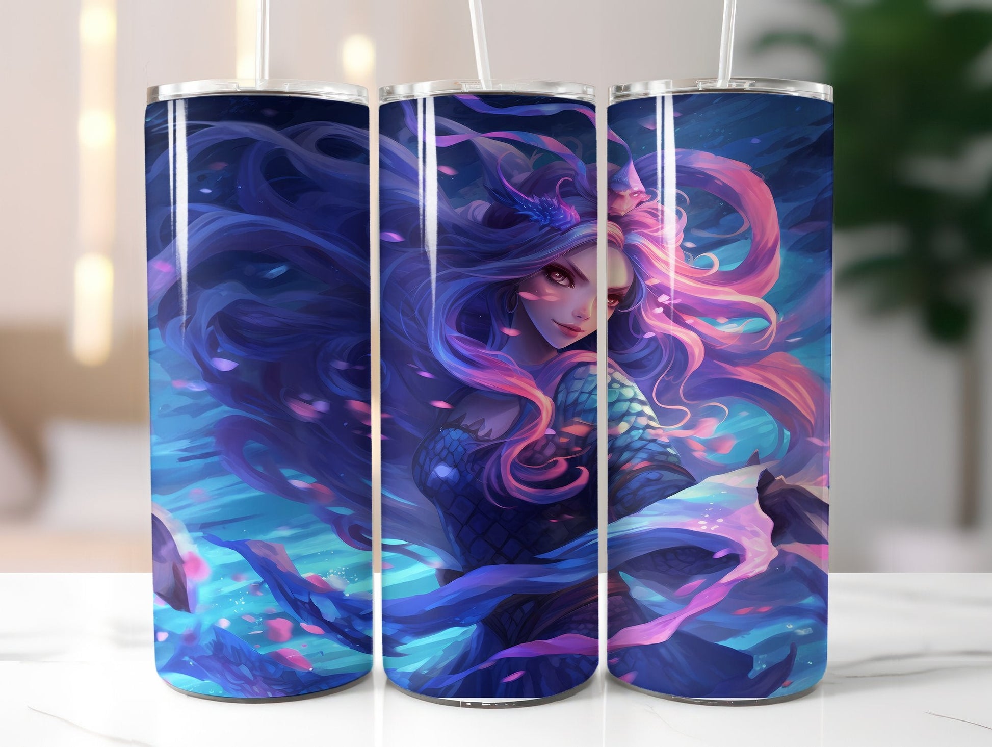 Purple Witches Tumbler Wrap - CraftNest