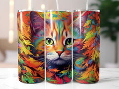 Rainbow Cats 1 Tumbler Wrap - CraftNest