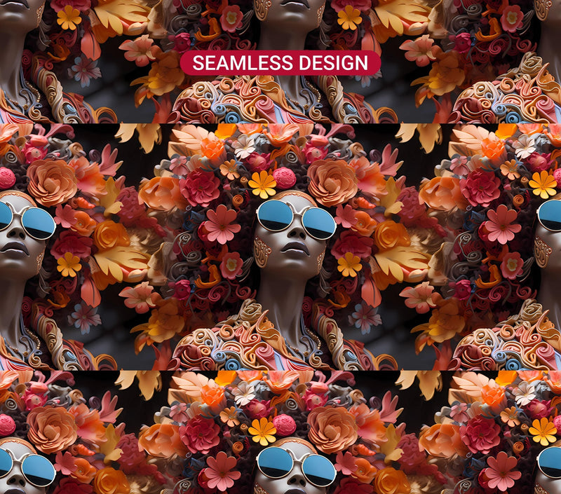 Afro-American Spring 4 Tumbler Wrap - CraftNest