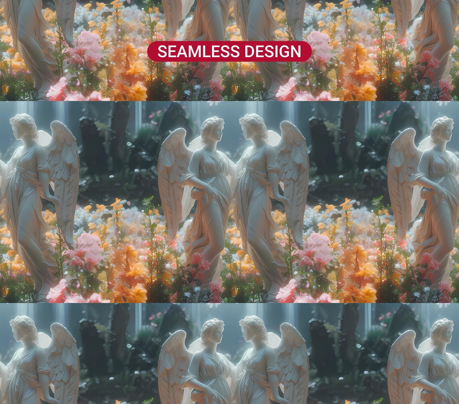 Angels Easter 4 Tumbler Wrap - CraftNest