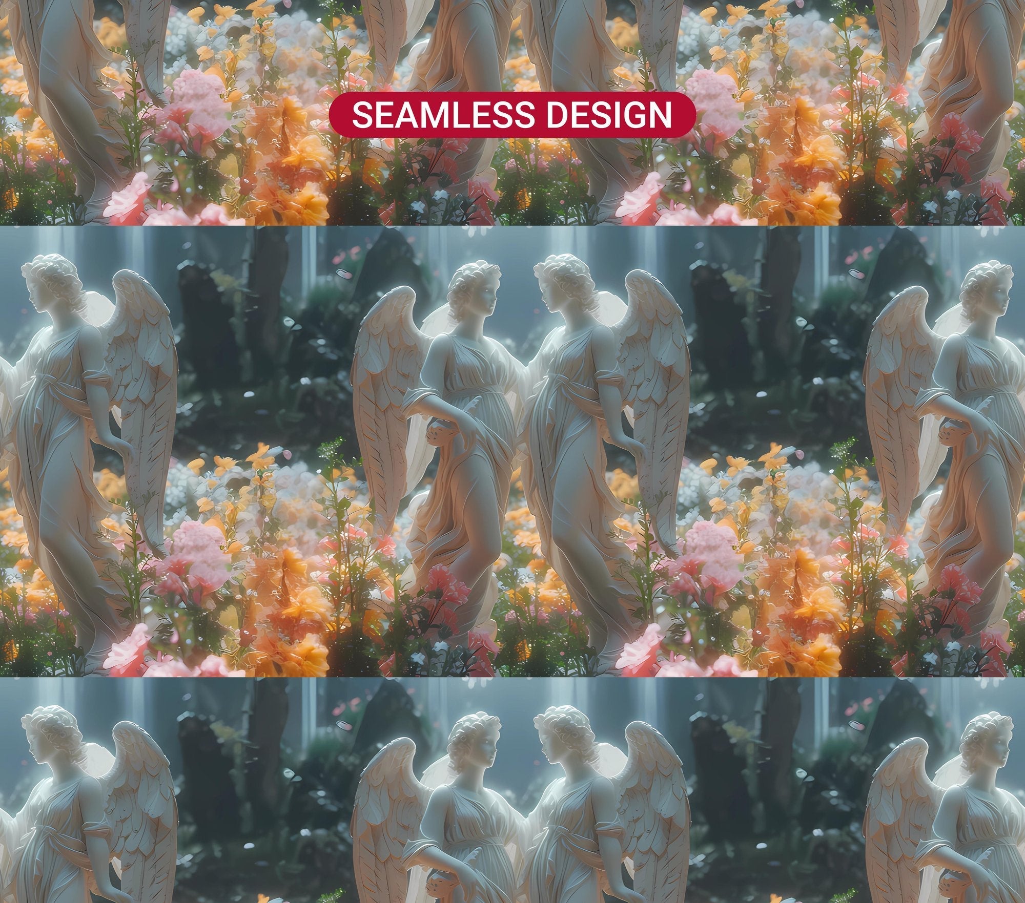 Angels Easter 4 Tumbler Wrap - CraftNest