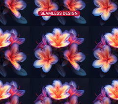 Azaleas Flowers Tumbler Wrap - CraftNest - Digital Crafting and Art