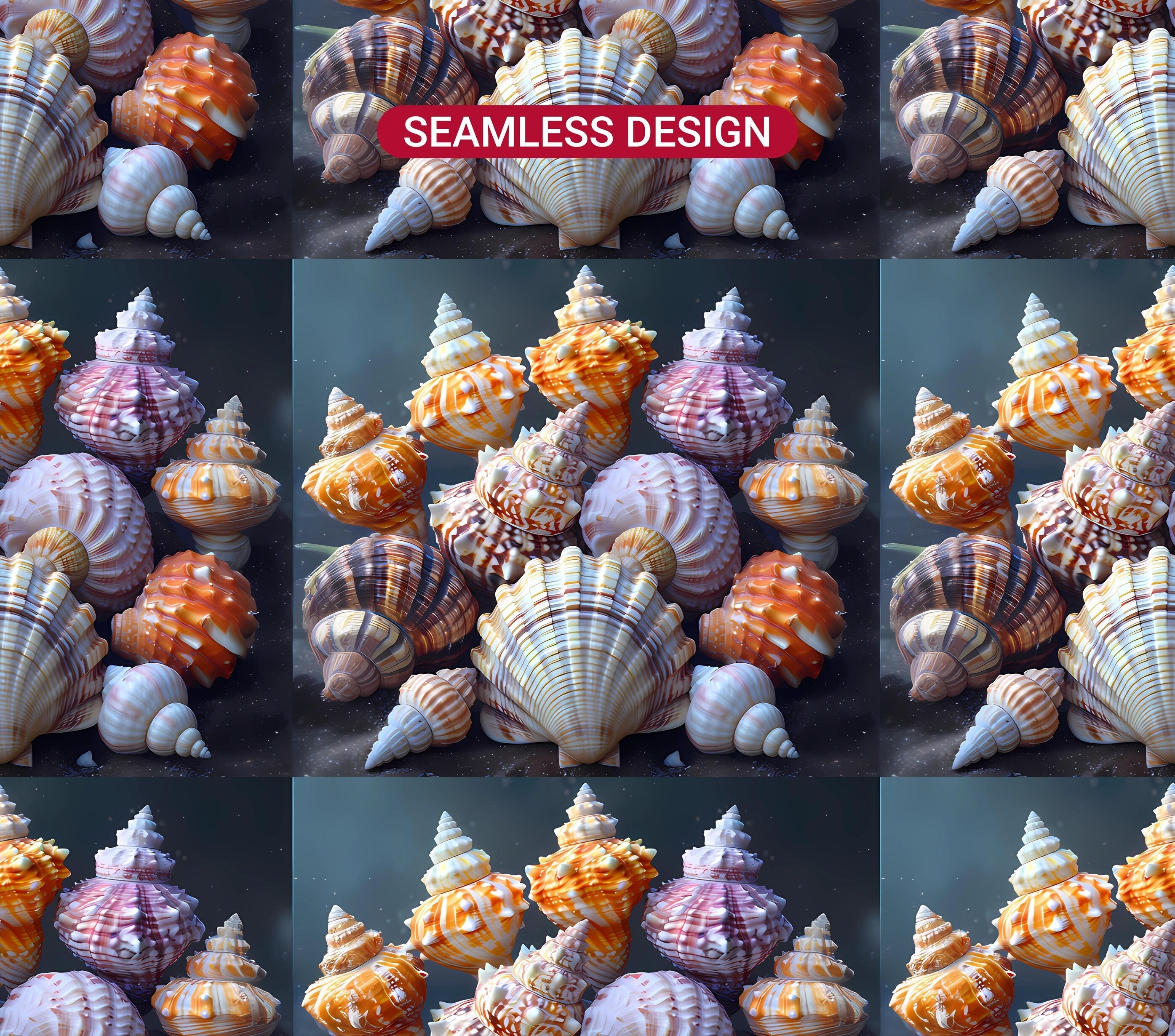 Beachcombing 4 Tumbler Wrap - CraftNest - Digital Crafting and Art