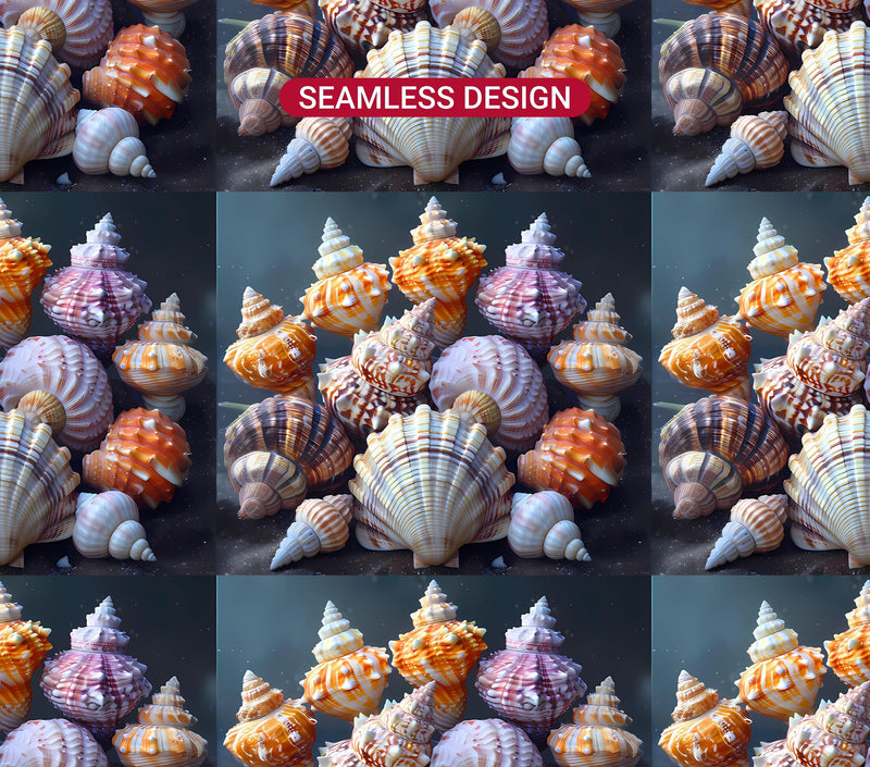 Beachcombing 4 Tumbler Wrap - CraftNest - Digital Crafting and Art