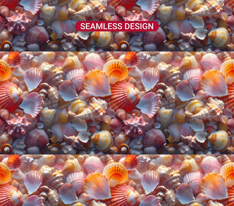 Beachcombing 6 Tumbler Wrap - CraftNest - Digital Crafting and Art