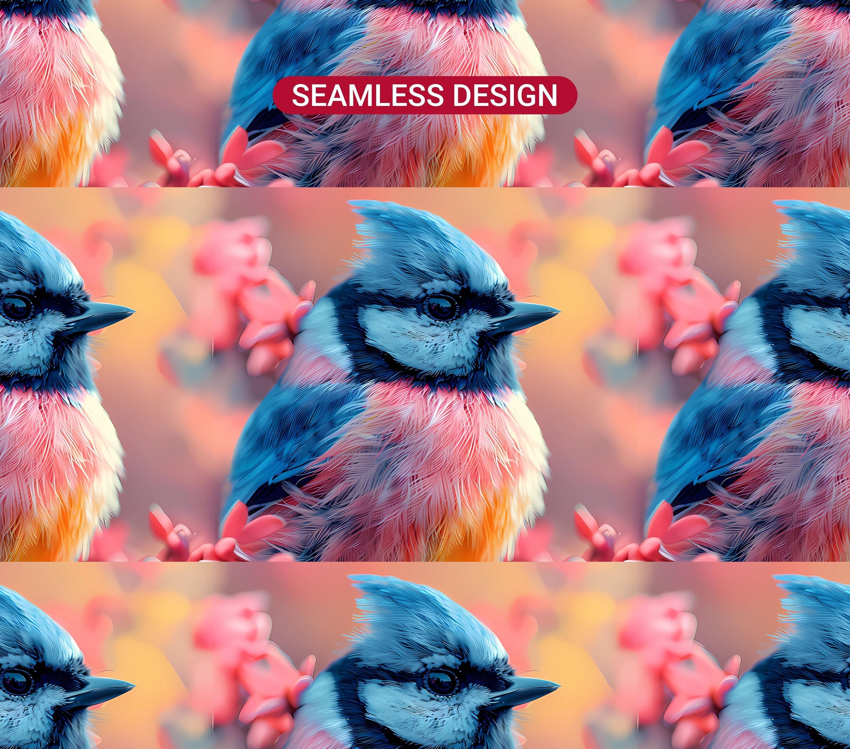 Bird Watching 4 Tumbler Wrap - CraftNest - Digital Crafting and Art