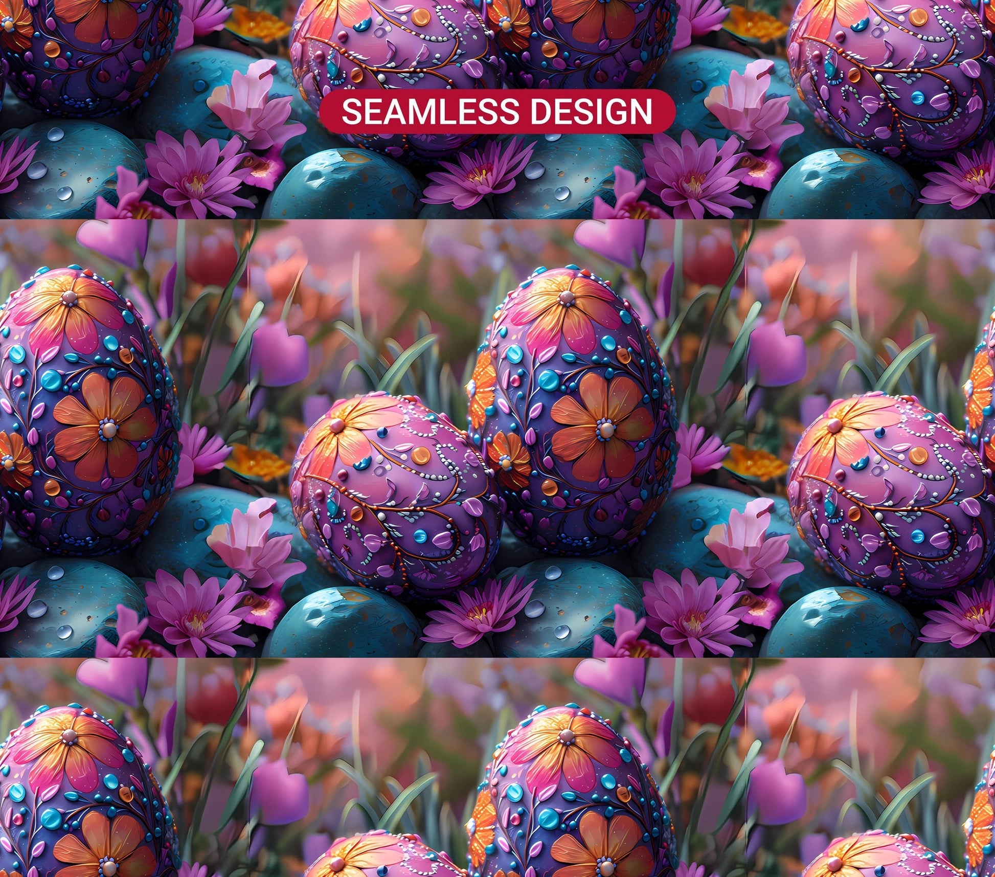 Boho Easter 1 Tumbler Wrap - CraftNest