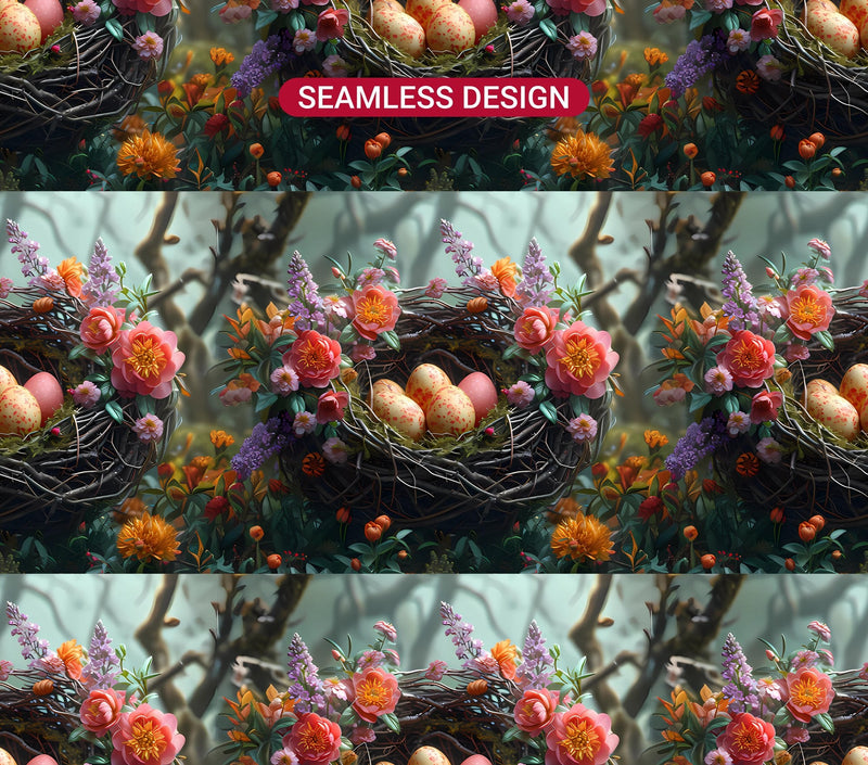 Boho Easter 2 Tumbler Wrap - CraftNest