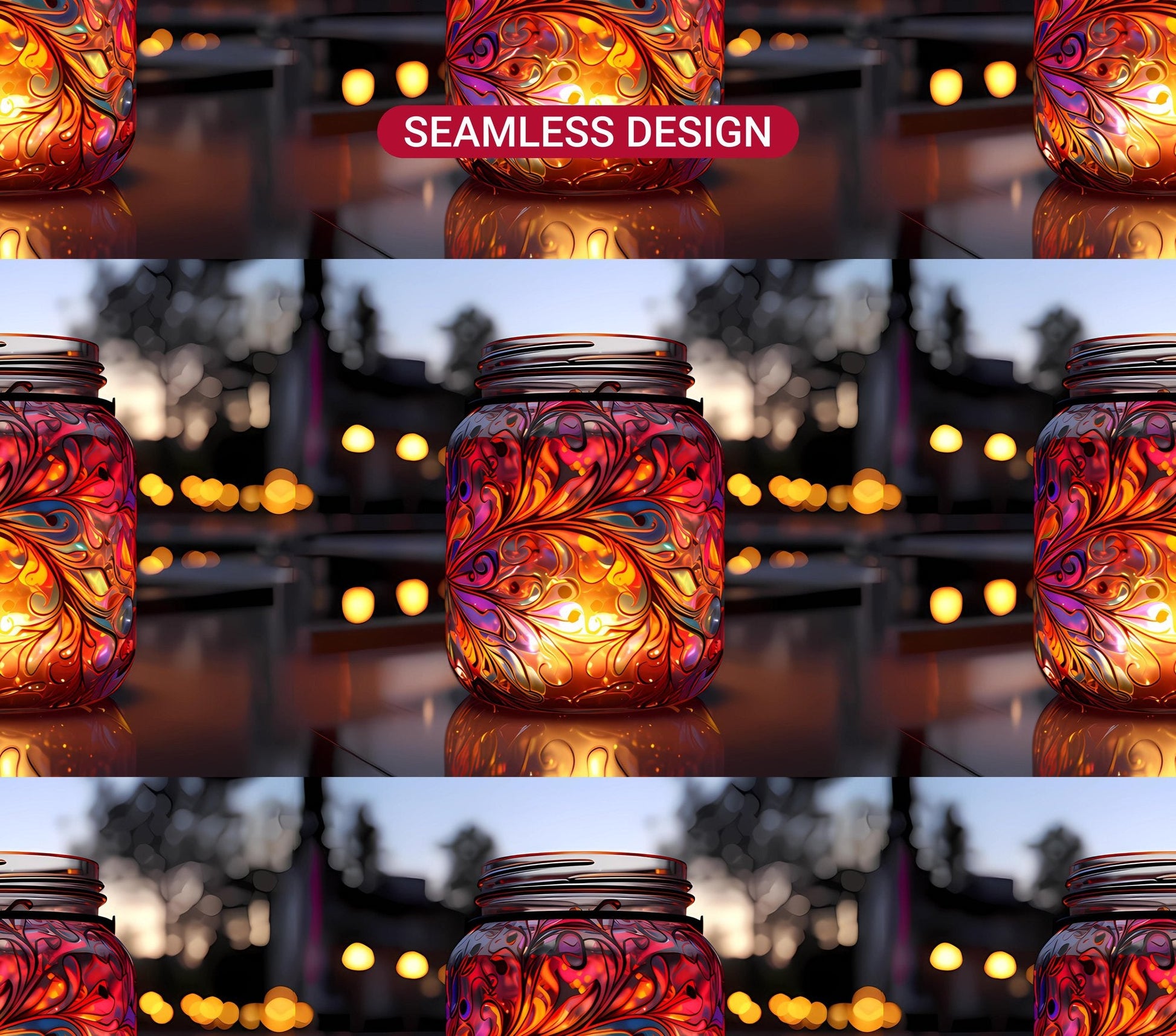 Boho Spring 4 Tumbler Wrap - CraftNest