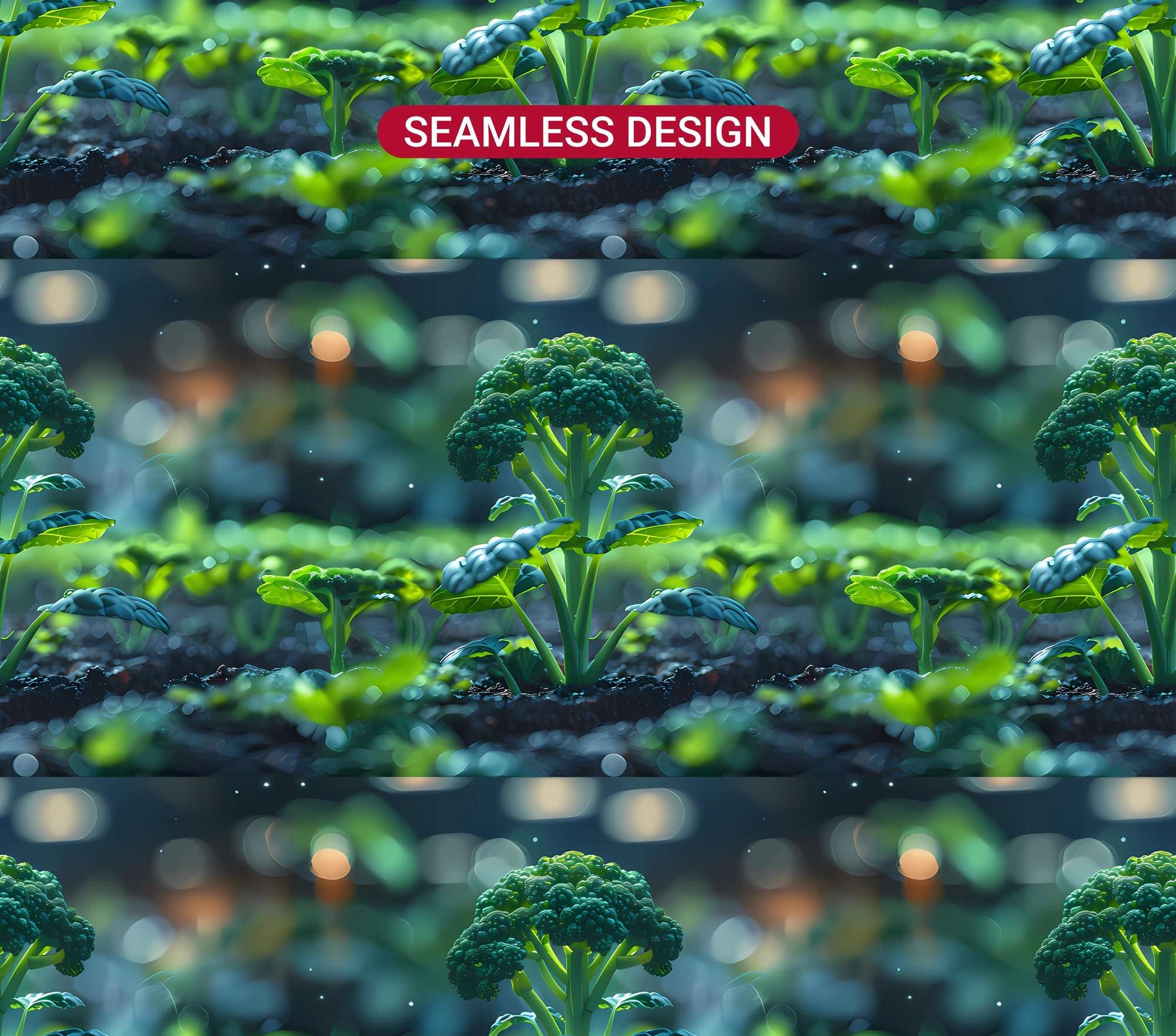 Broccoli 1 Tumbler Wrap - CraftNest - Digital Crafting and Art