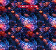 Butterfly Gardens 4 Tumbler Wrap - CraftNest - Digital Crafting and Art