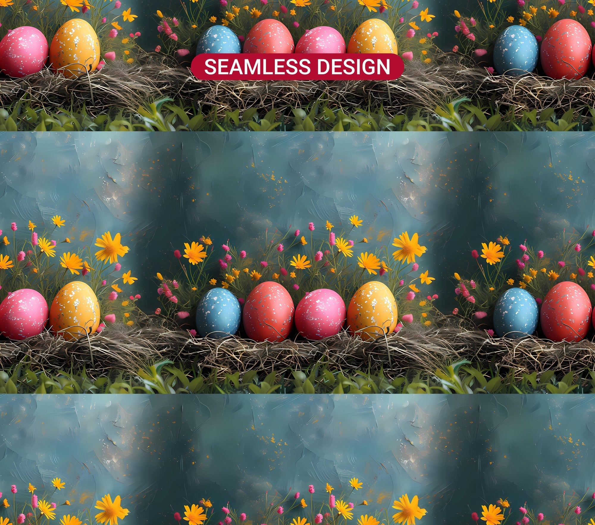 Chalkboard Easter 2 Tumbler Wrap - CraftNest