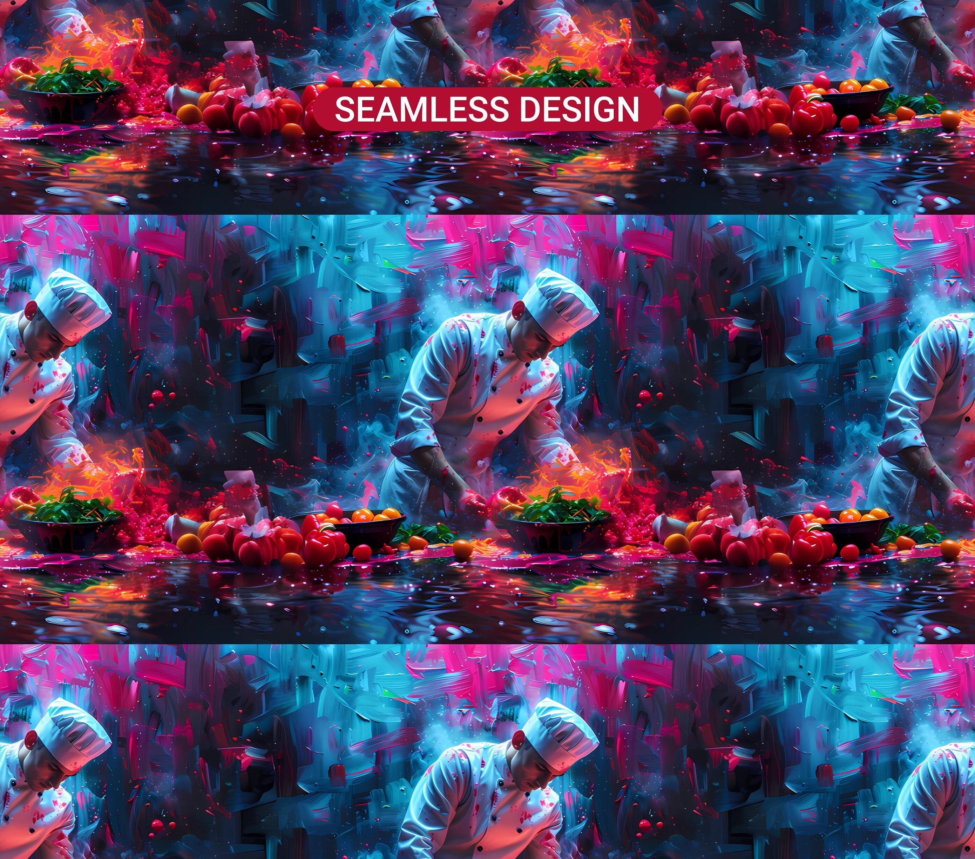 Chef Profession 3 Tumbler Wrap - CraftNest - Digital Crafting and Art