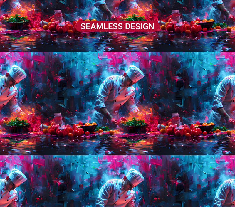 Chef Profession 3 Tumbler Wrap - CraftNest - Digital Crafting and Art