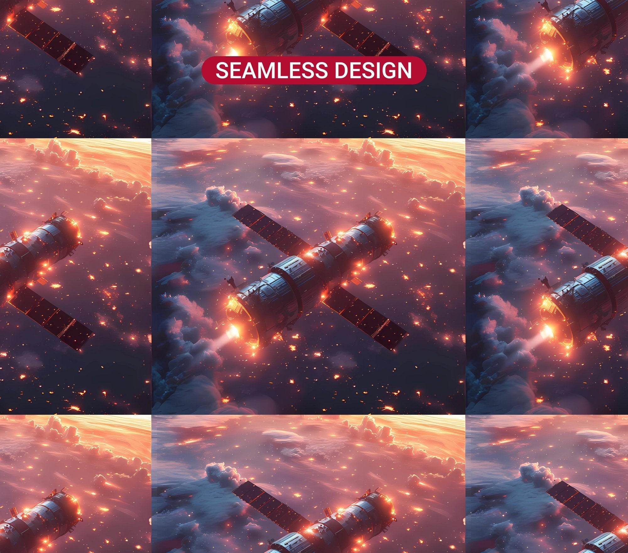 Cosmic Easter 2 Tumbler Wrap - CraftNest