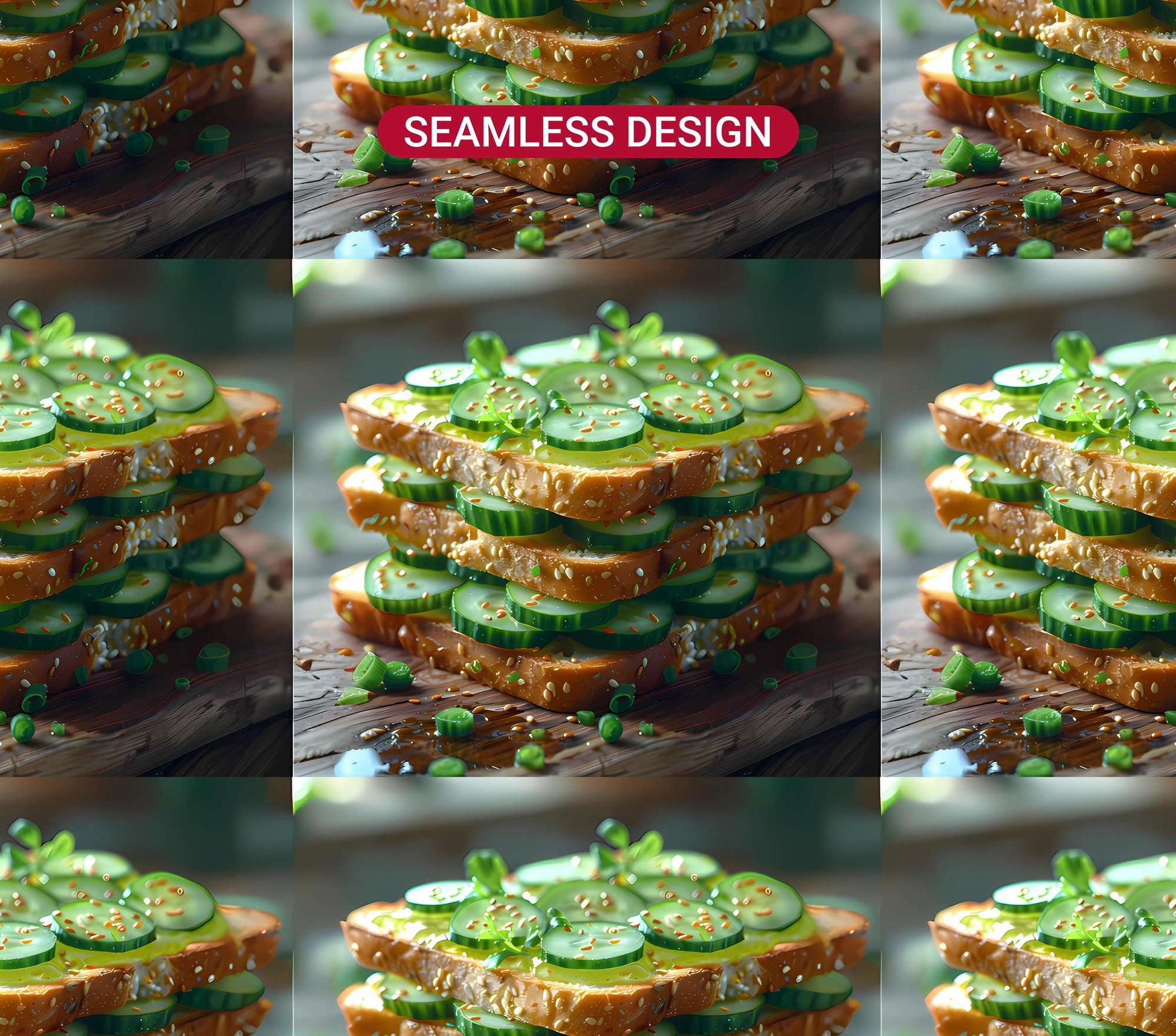 Cucumber 5 Tumbler Wrap - CraftNest - Digital Crafting and Art